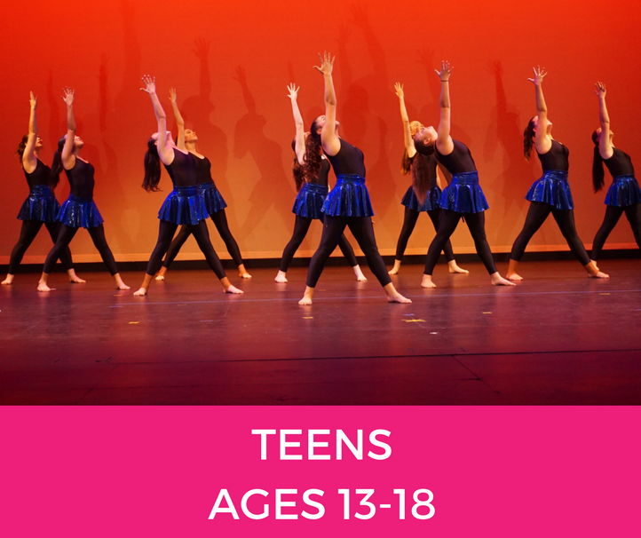teens Classes at Coffs Coast Physie - for girls and ladies 3 years old and up